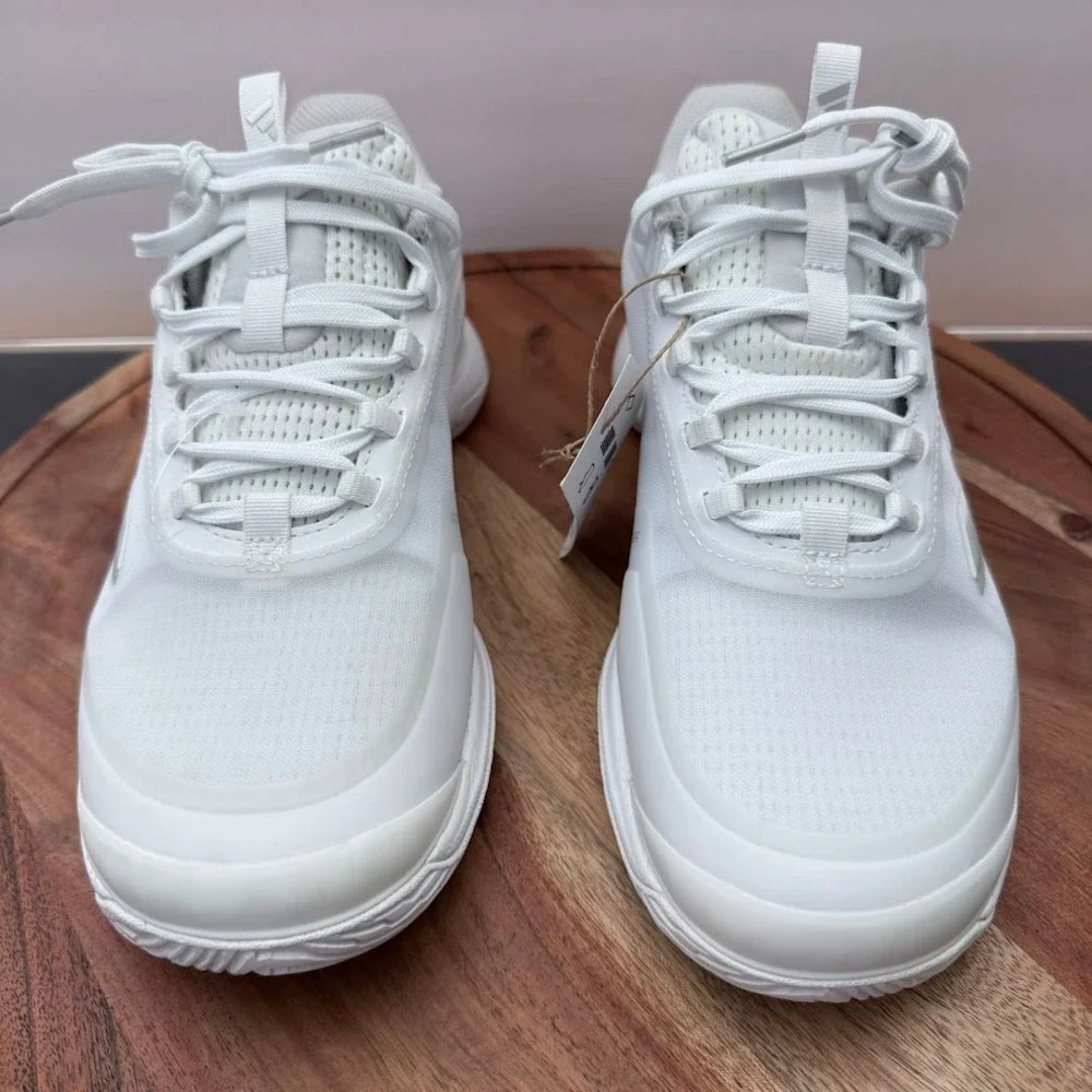adidas Avacourt 2 Tennis Shoes Womens 7.5 White Silver‎ IG3030 Repetitor Torsion